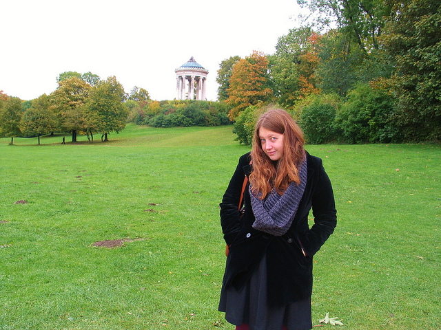 In the English Garden, Munich, 16/10/13