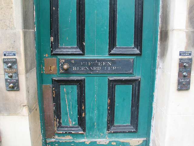 Super cool old door, Newington