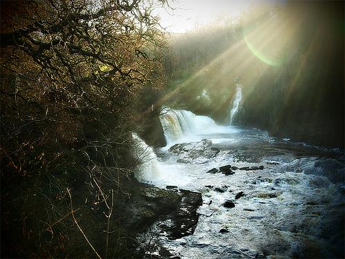 River Clyde in New Lanark
