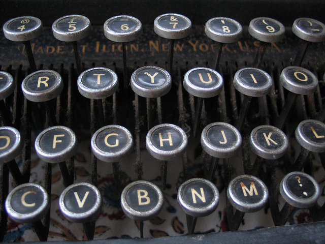 I am a typewriter. Please be my friend?