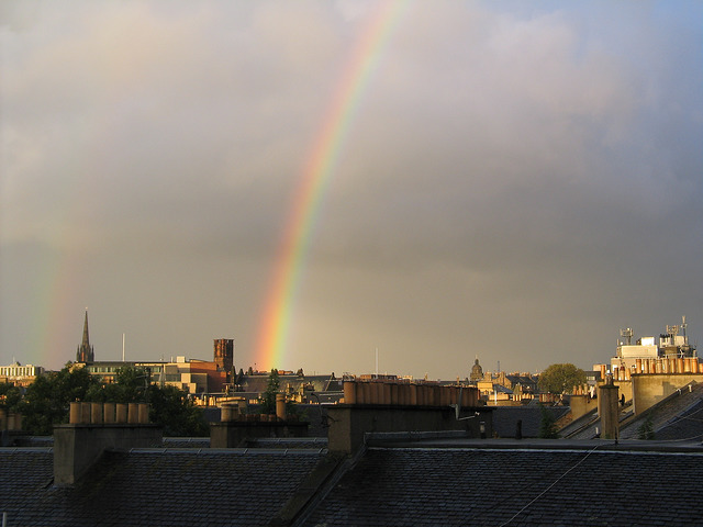 Rainbows over Tollcross
