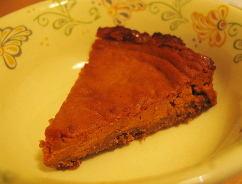 Vegan pumpkin pie!
